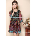 New Ladies Dress Embroidered Designs Dress Wedding Party Dress